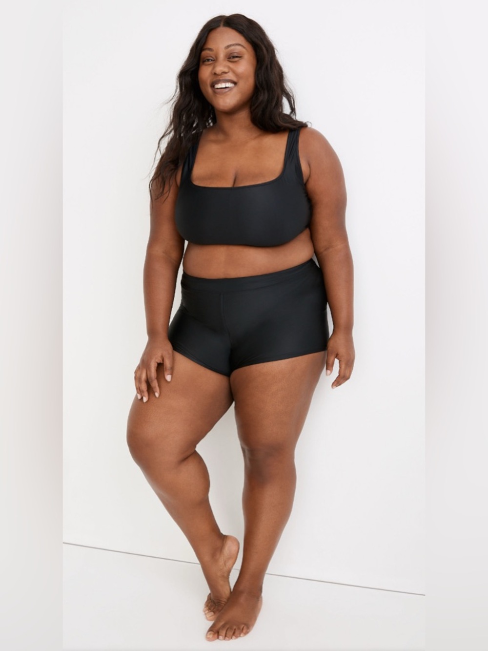 NWT MADEWELL Plus Second Wave Bikini Shorts Bottom size women’s 3X